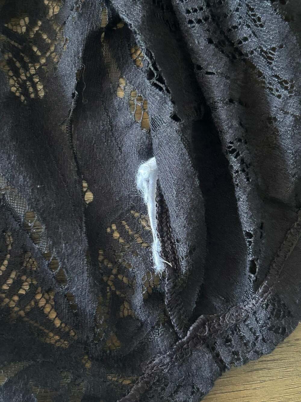 Banana Republic Women's Black Lace Top - Picture 5 of 7